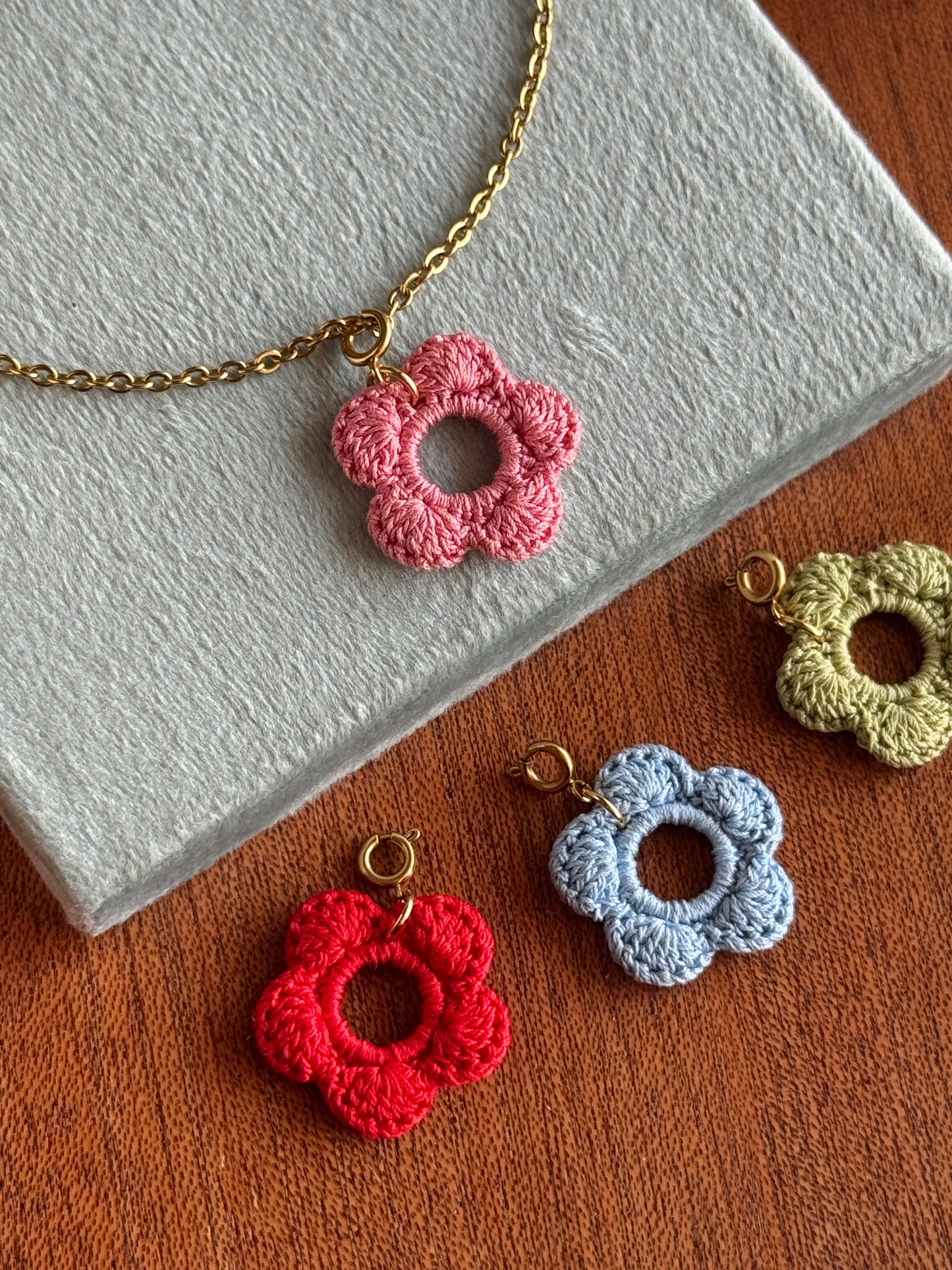 Pendentif Fleur du Temps