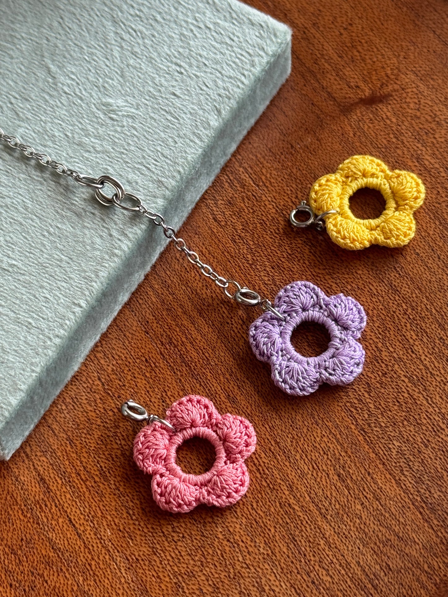 Pendentif Fleur du Temps